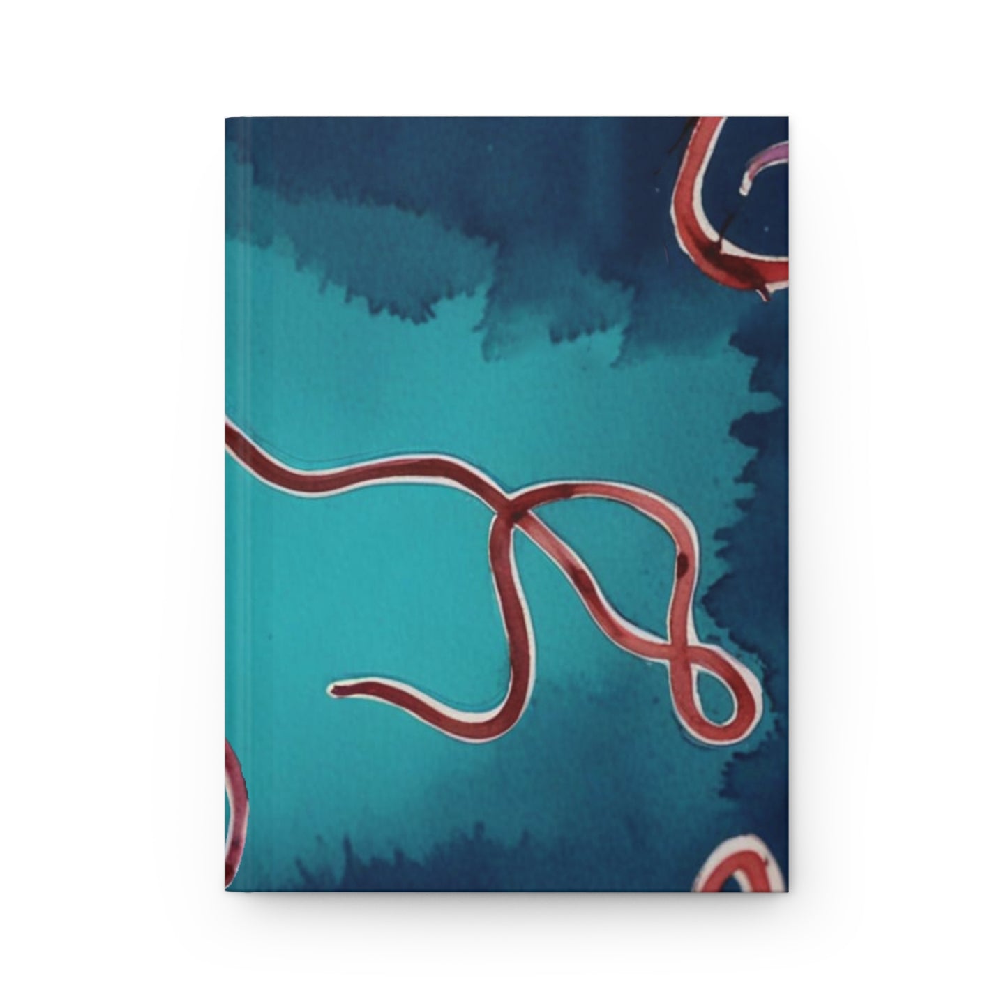 Ebola virus Matte Hardcover Journal - Science Journal, Microbiology Notebook, Researcher Gift, Lab Notebook