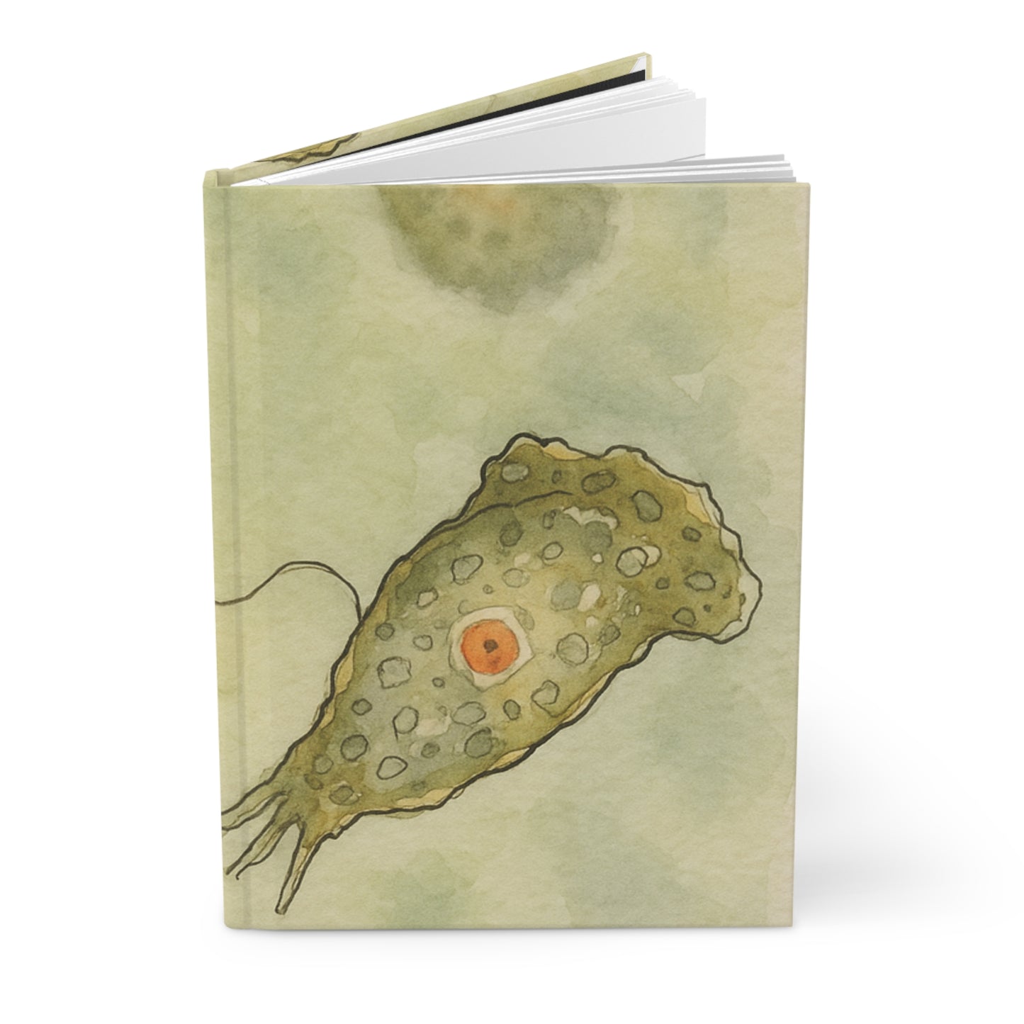 Hardcover Journal Matte - Naegleria fowleri Journal Matte, Medical Stickers Notebook, Nurse Stationery, Doctor Gift, Biology Notebook