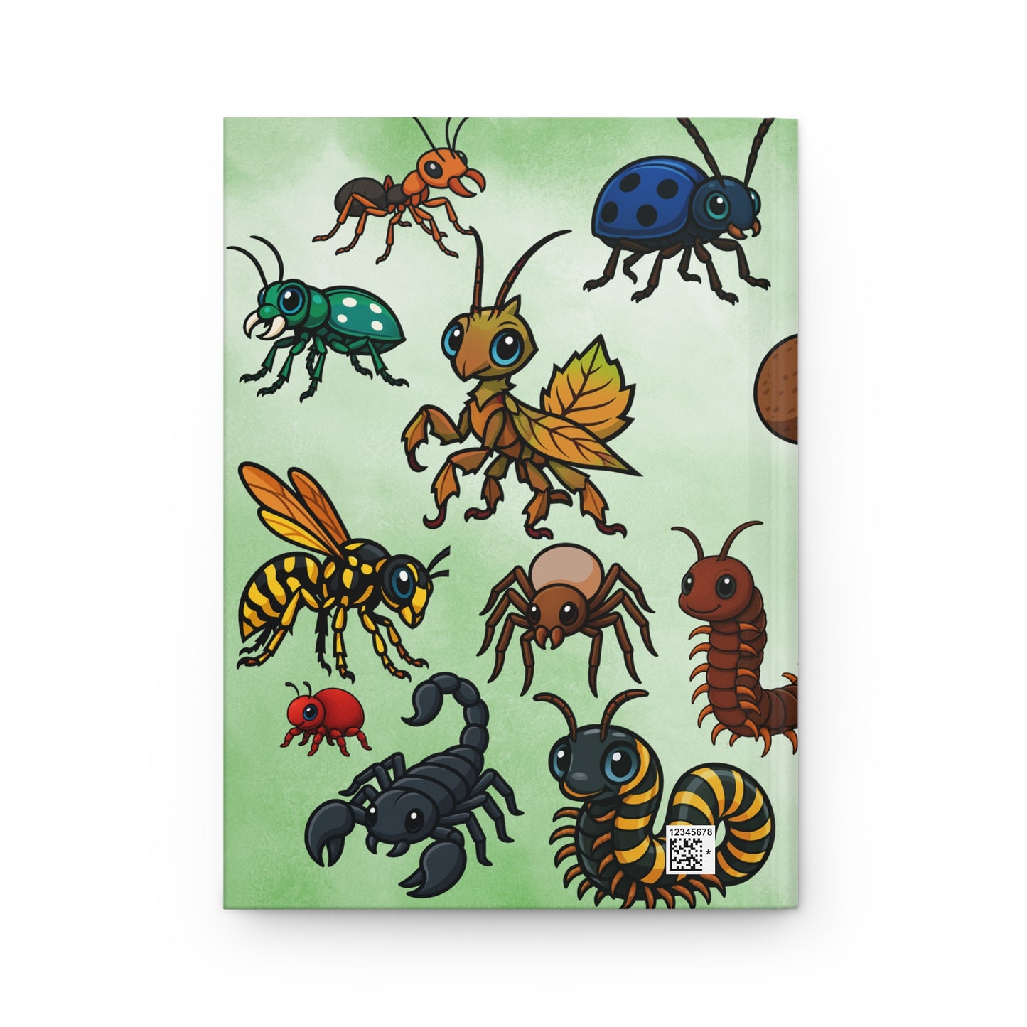 Entomology Hardcover Journal, Insect Lover Gift, Bug Enthusiast Notebook, Science Diary, Nature Sketchbook, Lined Paper Journal
