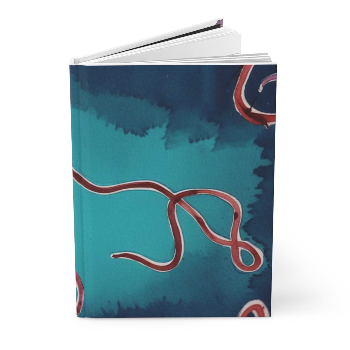 Ebola virus Matte Hardcover Journal - Science Journal, Microbiology Notebook, Researcher Gift, Lab Notebook
