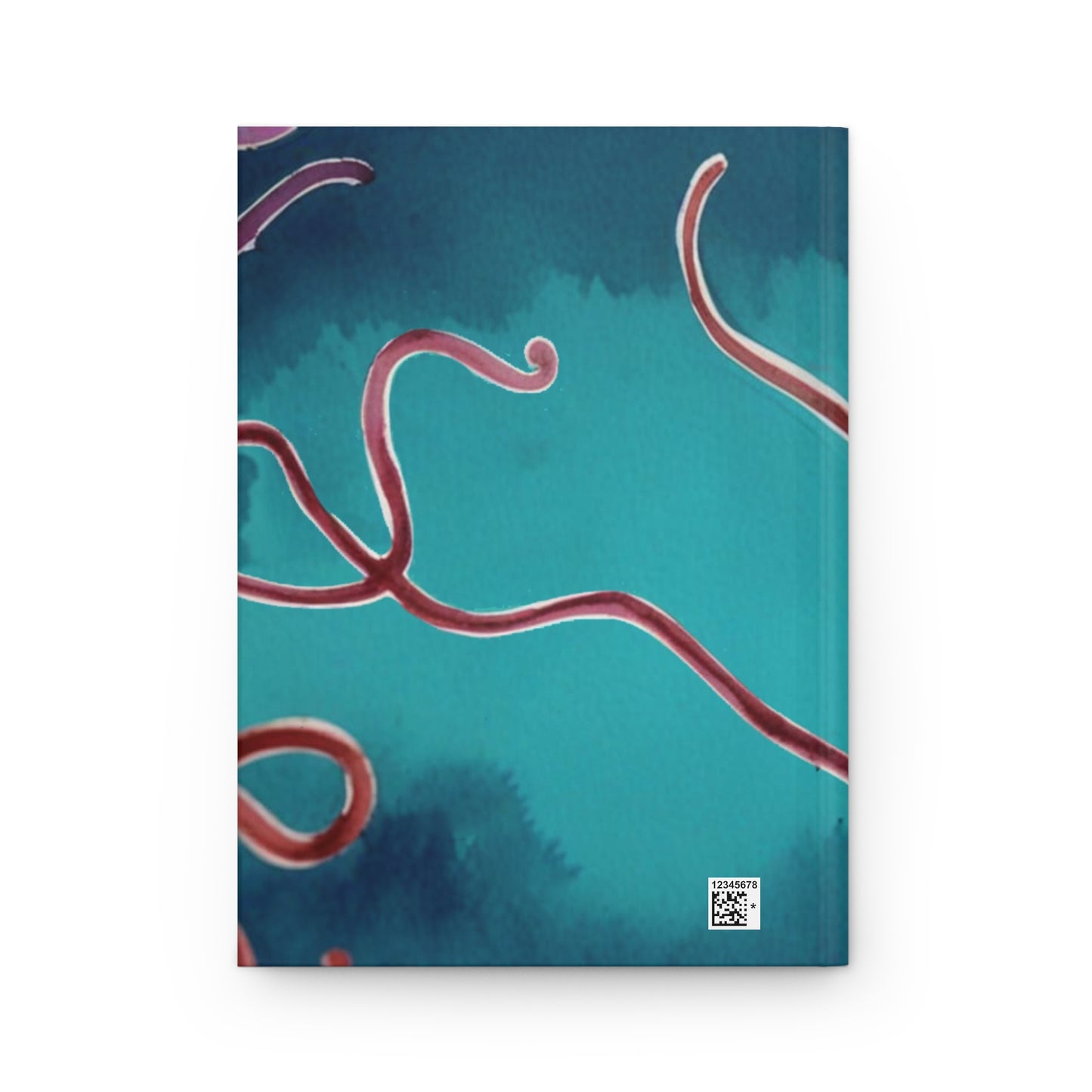Ebola virus Matte Hardcover Journal - Science Journal, Microbiology Notebook, Researcher Gift, Lab Notebook