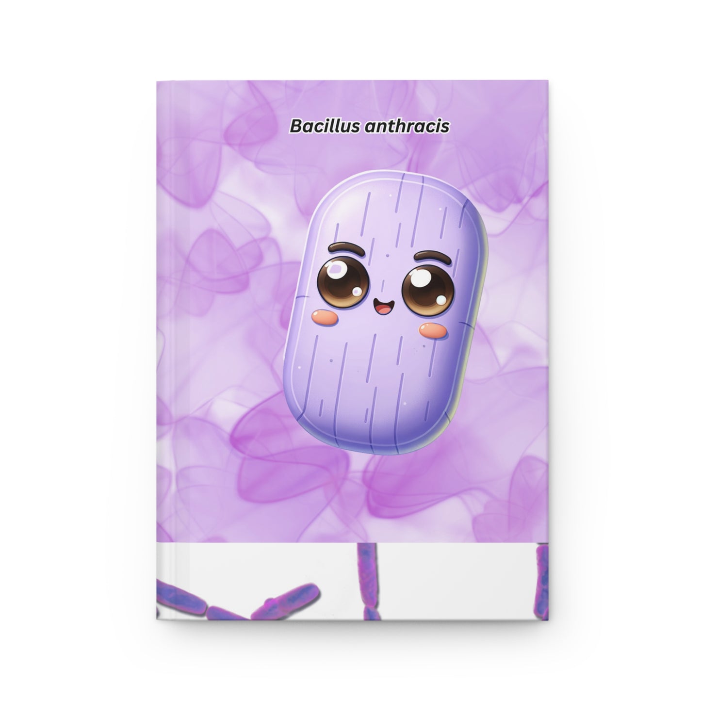 Bacillus anthracis Journal Matte, Notebook, Bullet Journal, Sketchbook, Science Gift, Biology Gift