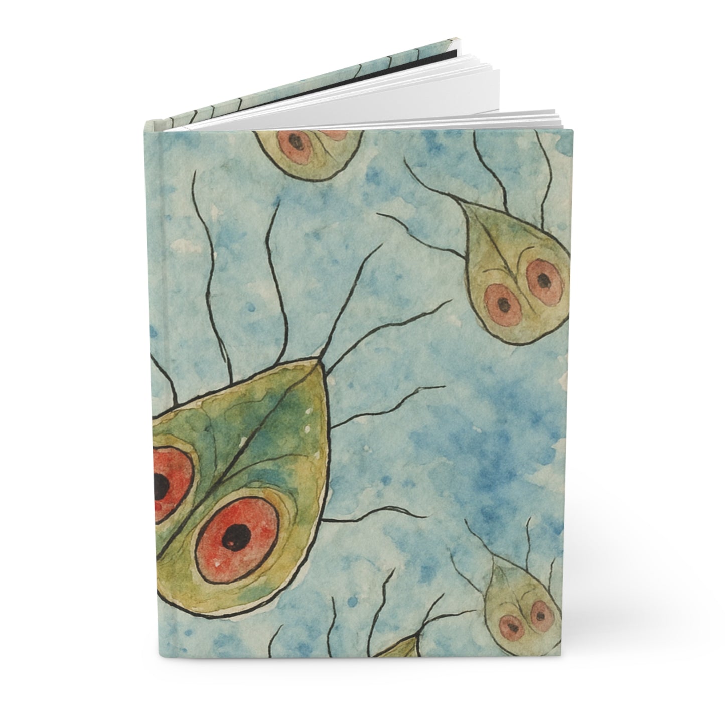 Microbiology Hardcover Journal Matte, Science Notebook, Research Lab Gift, Biology Diary, Pathogen Sketchbook, Vet Student Present
