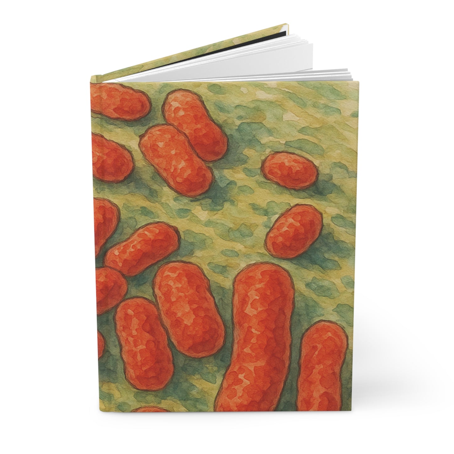 Matte Hardcover Journal - Acinetobacter baumannii, Science Journal, Microbiology Notebook, Researcher Gift, Lab Notebook