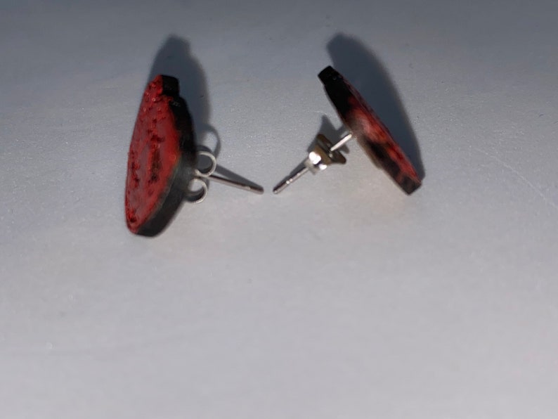Anatomical Human Heart Stud Earrings