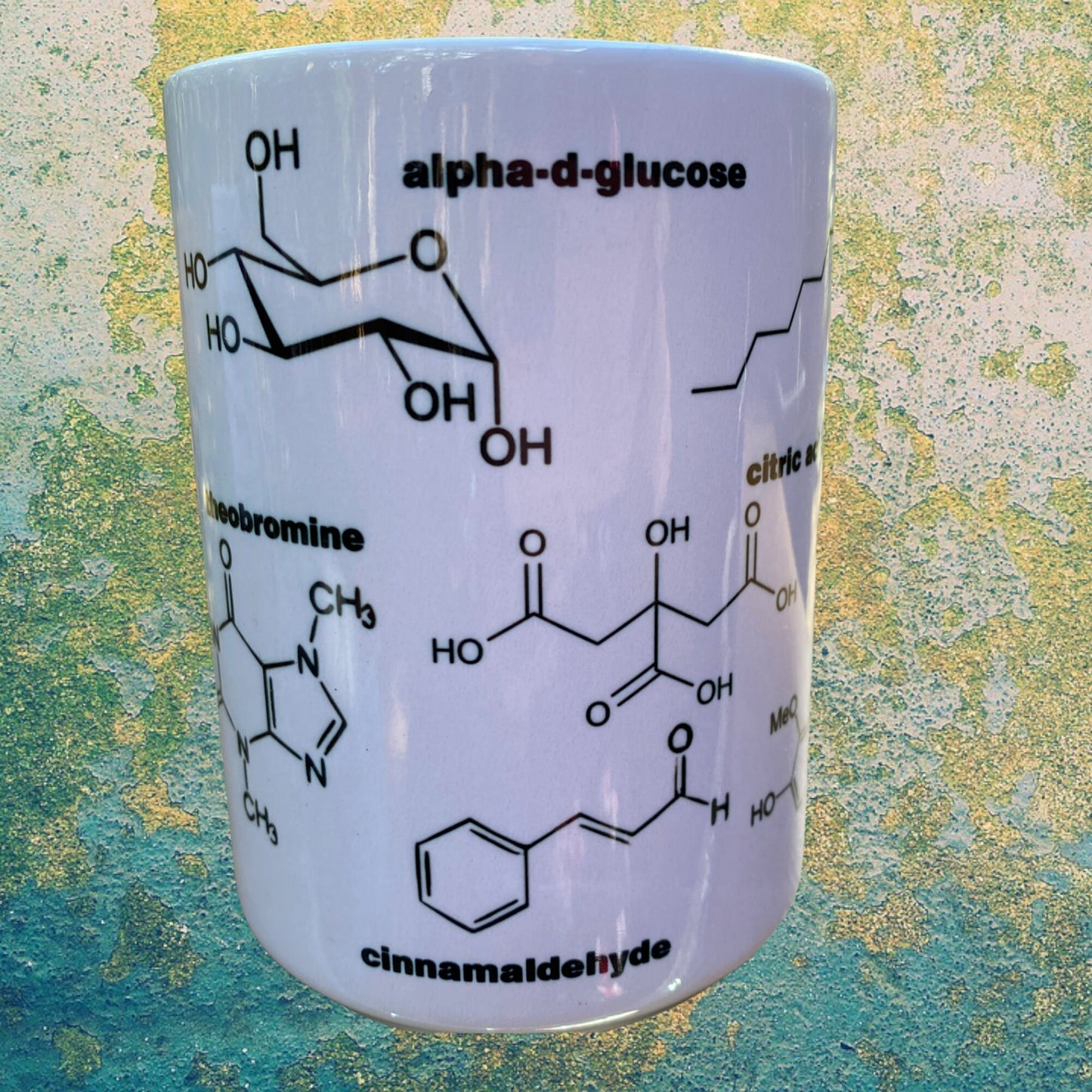 Delicious Chemistry 15oz Ceramic Mug | Fun Gift for Chemists, Bakers, Teachers