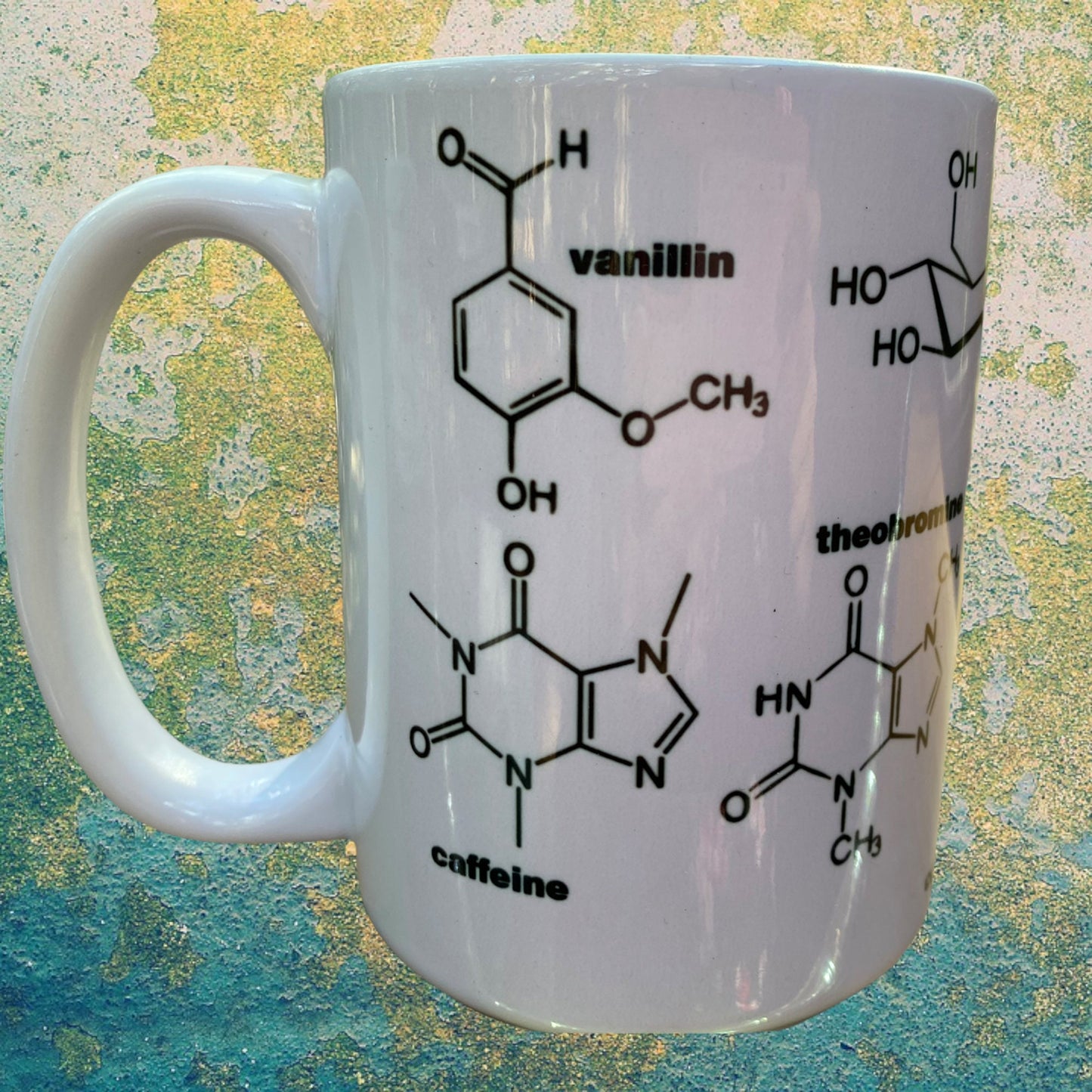 Delicious Chemistry 15oz Ceramic Mug | Fun Gift for Chemists, Bakers, Teachers