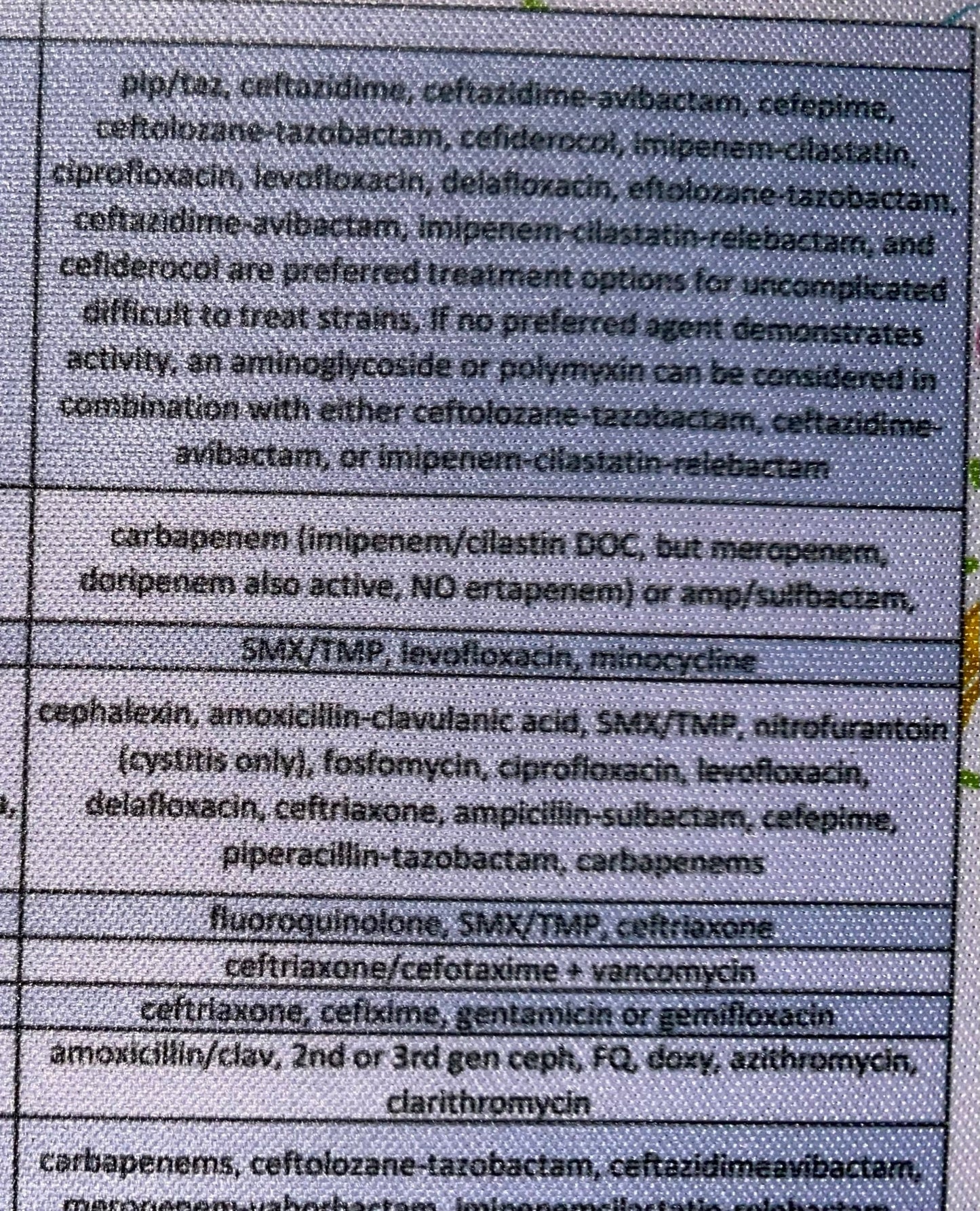 Common Bacterial Pathogens Mousepad, Antibiotic Knowledge, Infectious Disease, Fun Physician, Pharmacist, Nurse, ID Fellow Gifts