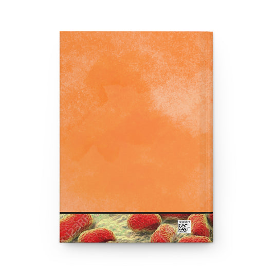 Matte Hardcover Journal - Acinetobacter baumannii, Science Journal, Microbiology Notebook, Researcher Gift, Lab Notebook