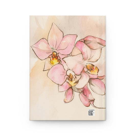 Orchid Mantis Hardcover Journal Matte, Nature Lover Diary Notebook, Botanical Insect Journal, Gift for Writers, A5 Bullet Planner,