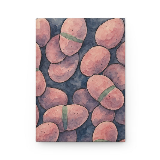 Enterococcus Hardcover Journal Matte, Science Notebook Gift, Lab Researcher Stationery, Scientist Journal, Biology
