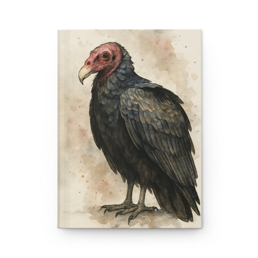 Vulture Journal, Notebook for Writing, Sketchbook, Diary, Wildlife Artist Gift, Bird Lover Journal