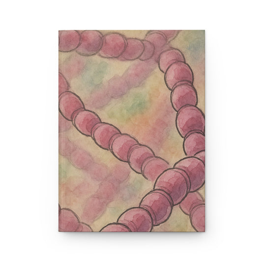 Hardcover Journal Matte, Streptococcus Journal, Medical Stickers Notebook, Nurse Stationery, Doctor Gift, Biology Notebook