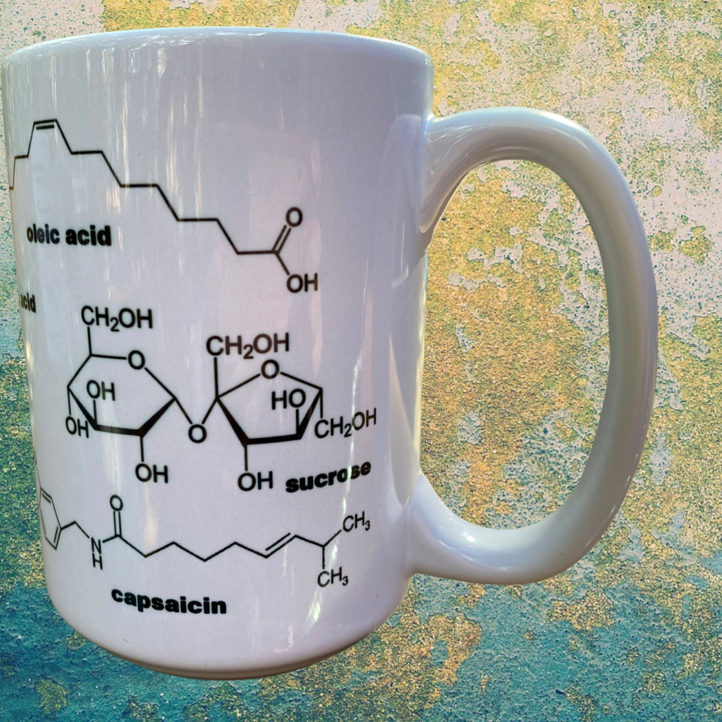 Delicious Chemistry 15oz Ceramic Mug | Fun Gift for Chemists, Bakers, Teachers