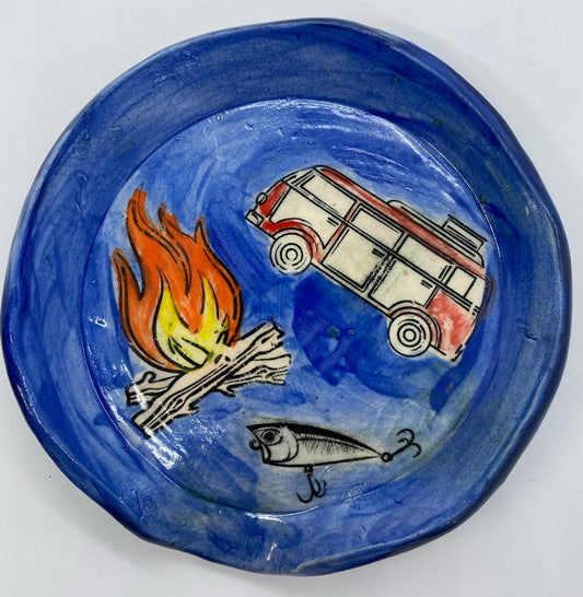 Camping Spoon Rest - Camper, RV. Campfire