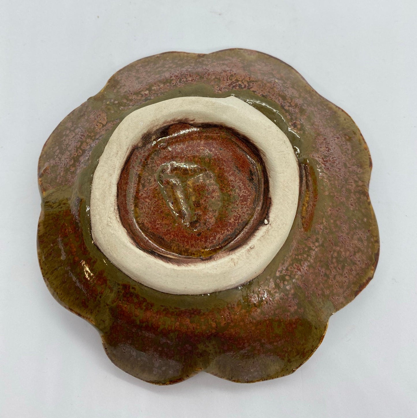 Earthy Handmade Soap Dish or Trinket Dish - Stoneware Ceramics