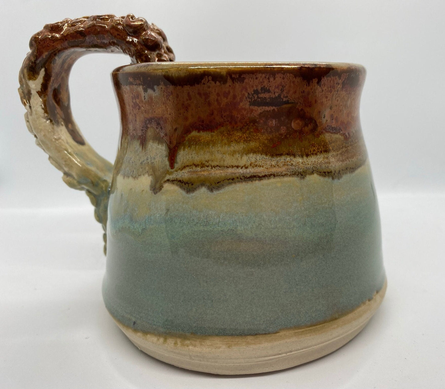 Octopus Mug - Handmade Ceramic Stoneware, Ceramic Mug, Hand Made Mug, Coffee Mug, Stoneware Coffee Mug, Ceramic Coffee Cup